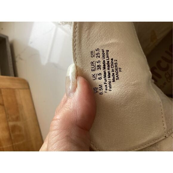 Circus By Sam Edelman Womens Sanders 2 Lace Up Boots Sz 8.5 Ivory - Picture 11 of 12